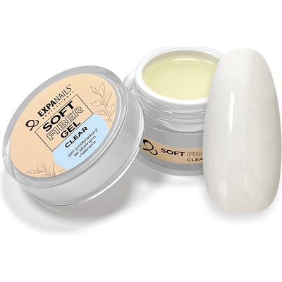Expa nails expanails zpevňující Uv gel fiber clear 15 g