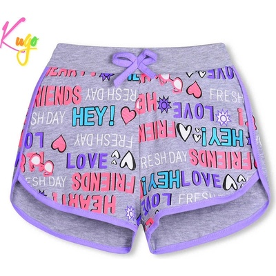 Kugo dívčí šortky šedé