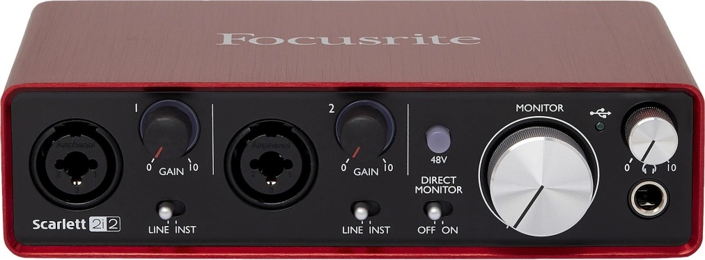 Focusrite Scarlett 2i2 2nd gen - Heureka.cz
