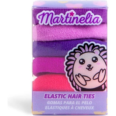 Aquarius Cosmetic Комплект ластици за коса, Martinelia, 5 броя (MA3011W)