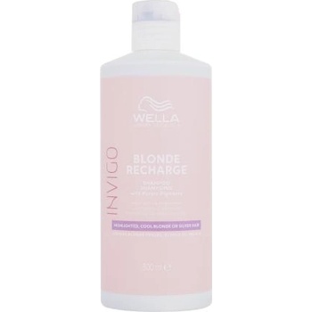 Wella Invigo Blonde Recharge 500 ml шампоан за руса коса за жени