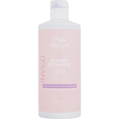 Wella Invigo Blonde Recharge 500 ml шампоан за руса коса за жени