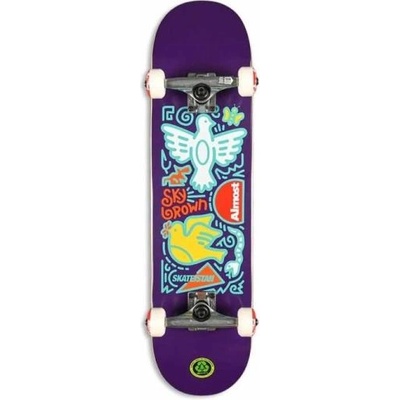 Almost Комплект скейт ALMOST 7.875 SKATEISTAN SKY DOODLE FP (пurple)
