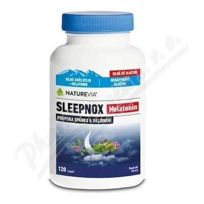 NatureVia Sleepnox Melatonin 120 kapsúl