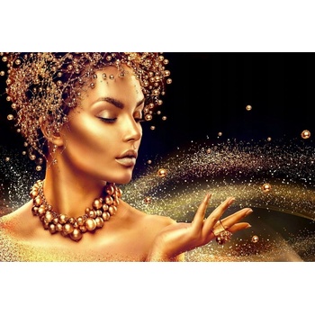 Norimpex - Puzzle Diamant painting: Woman in magic dust 30x40cm - 1 - 39 piese