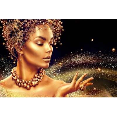 Norimpex - Puzzle Diamant painting: Woman in magic dust 30x40cm - 1 - 39 piese