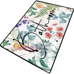 Foutastic Постелка за баня 70x120 cm Green In Flower - Foutastic (510CHL1365)