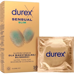 Durex Sensual Slim презервативи 10 бр