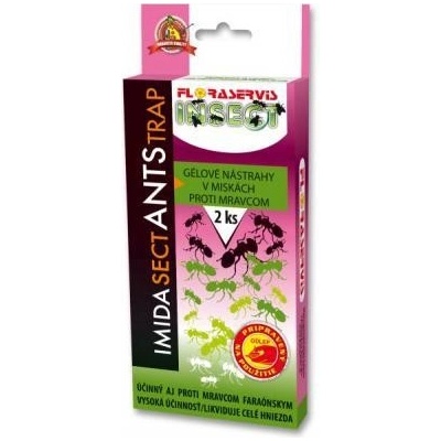 Floraservis IMIDASECT ANTS TRAP NÁSTRAHA NA MRAVENCE 2 ks nástrahy