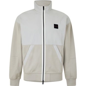 Image 1 of HUGO BOSS Поларено горнище с цип Boss Men's ZeNylon Full Zip Fleece Hoodie - Light Beige 271