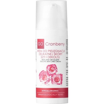 Nova Kosmetyki GoCranberry krém pro jemnou pokožku krku a dekoltu 50 ml