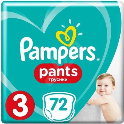 Pampers Active Baby Pants 3 72 ks