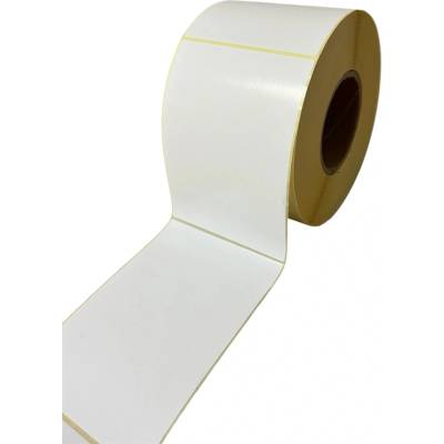 Papierová Etiketa 110 mm x 152 mm, Papier, Biela, Dutinka 76 mm, 1000 ks/kotúč, Odlepiteľné lepidlo, Priemer kotúča 179 mm
