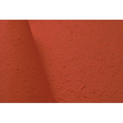 Sapaimport Morušový ruční papír nelisovaný - oranžovo-červený Velikost: 23x32 cm
