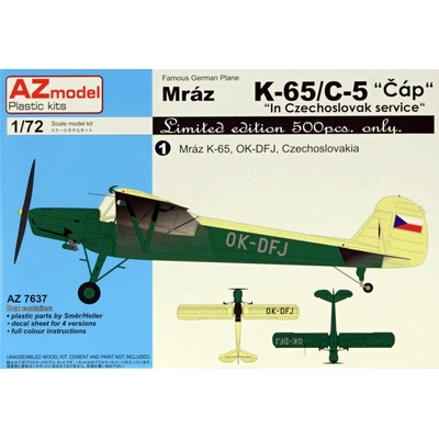 AZ Model K 65 C 5 Čáp In Czechoslovak service 1:72