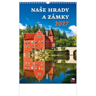 nástěnný Naše hrady a zámky 31,5cm x 45cm, N104-27 2027