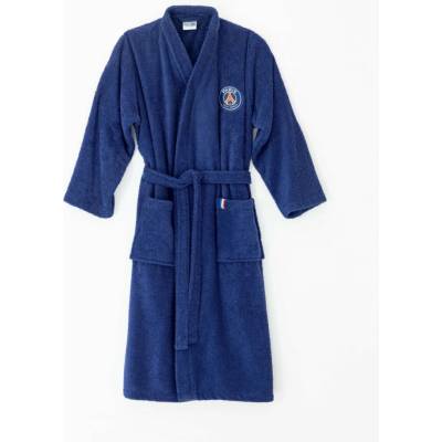 Blancheporte Unisex froté PSG s kimono golierom modrá