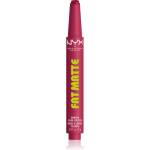 NYX Cosmetics Fat Matte балсам за устни с матиращ ефект Blush Blanket 2 гр