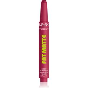 NYX Cosmetics Fat Matte балсам за устни с матиращ ефект Blush Blanket 2 гр