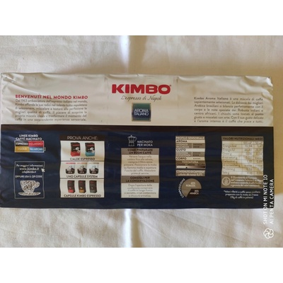 Kimbo Aroma Italiano mletá 4 x 250 g