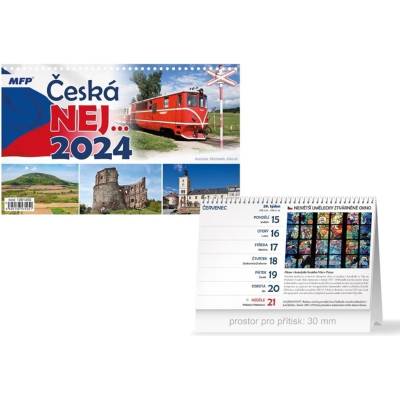 Česká NEJ… stolní autor neuvedený 2024