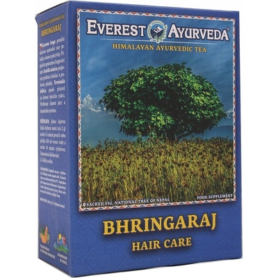 Everest Ayurveda Ajurvedský čaj BHRINGARAJ péče o vlasy 100 g