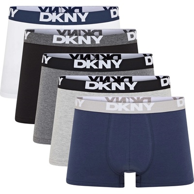 DKNY Боксерки DKNY Mens 5 Pack Trunks Portland - Gry/Blk/Nvy/Wht