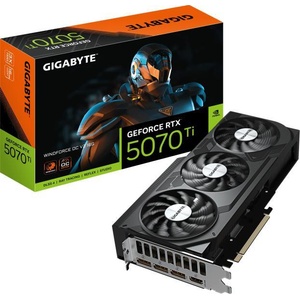 GIGABYTE GeForce RTX 5070 Ti WINDFORCE OC V2 16GB GDDR7 256bit (GV-N507TWF3OCV2-16GD) Видео карти