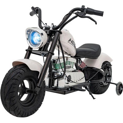 Ramiz Elektrická motorka Chopper Warrior biela
