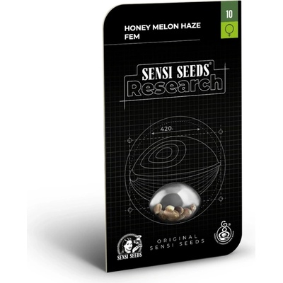 Sensi Seeds Honey Melon Haze Research semienka neobsahujú THC 10 ks