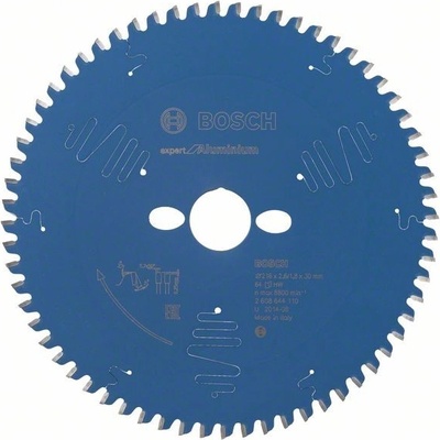 Pílový kotúč Bosch expert na hliník 216x30x2,6 mm, 64z