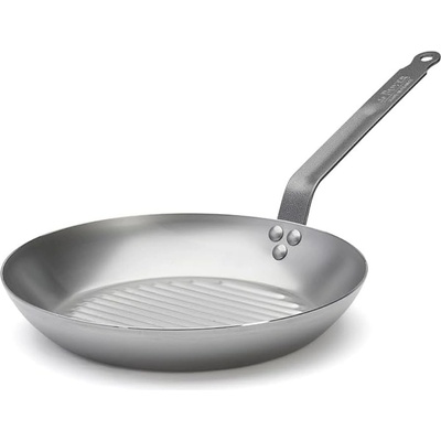 de Buyer pánev ocelová Carbone plus BBQ grilovací 30 cm