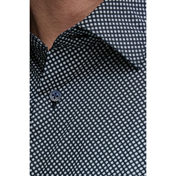 Tommy Hilfiger Памучна риза Tommy Hilfiger мъжка в тъмносиньо със стандартна кройка с класическа яка MW0MW38960 (MW0MW38960)