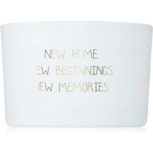 My Flame Fresh Cotton New Home, New Beginnings, New Memories 13x8 cm