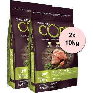 Wellness Core M/L Breed Healthy Weight Turkey Recipe 2 x 10 кг