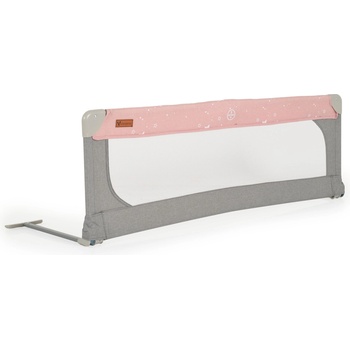 Преграда за легло 130 см лен розов (109987)