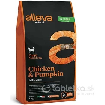 Alleva Natural Puppy Maxi Chicken and Pumpkin 2 kg