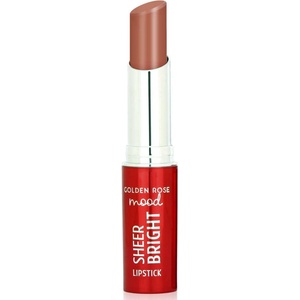 Golden Rose Mood Червило Sheer Bright, 104 Nude Latte, 3.3 g - baby