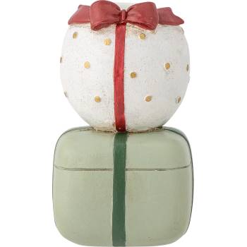 Bloomingville Свещник за класическа свещ Wish Подаръци коледен 9 см (82062282)