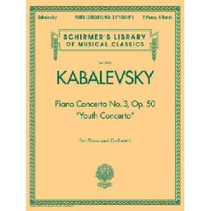 Piano Concerto No. 3, Op. 50 ("Youth Concerto"): Schirmer's Library of Musical Classics, Vol. 2052 (ISBN: 9780634078989)