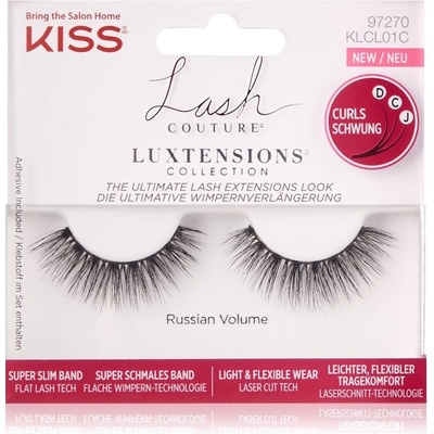 KISS Lash Couture LuXtensions umelé mihalnice Russian Volume