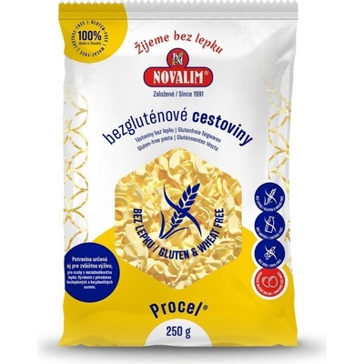 Novalim Procel Bezlepkové těstoviny flíčky velké 250 g