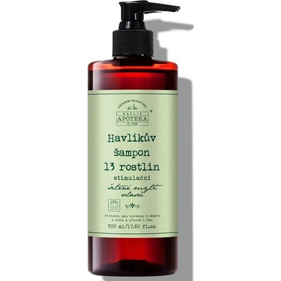 Havlíkova apoteka šampon 13 rostlin 500 ml