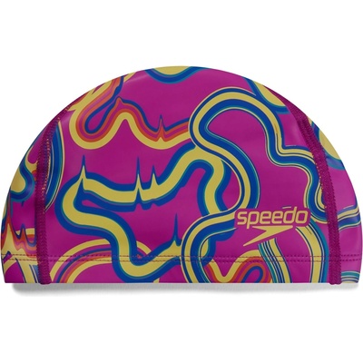 Speedo Юношеска шапка Speedo Junior Pace Cap - Pink/Blue