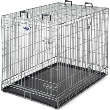 Savic Dog Residence 118 - Метална сгъваема клетка за кучета, 118 - 118 х 76 х 88 см