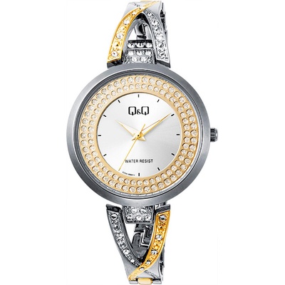 Q&Q Дамски аналогов часовник q&q - f03a-006py (f03a-006py)
