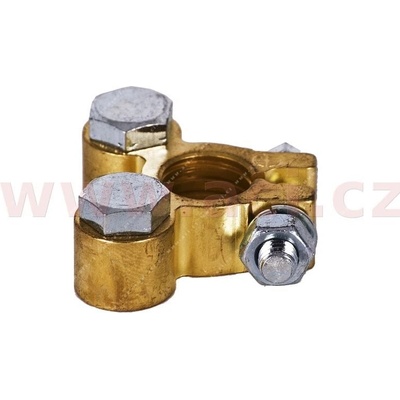 mosazná bateriová svorka 12.8 mm Japan + 5894