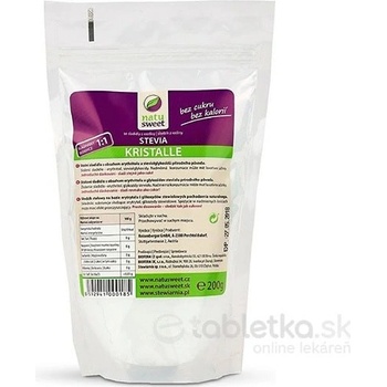 Reisenberger Stevia Natusweet Kristalle 1:1 200 g
