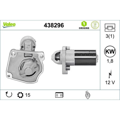Startér VALEO 438296