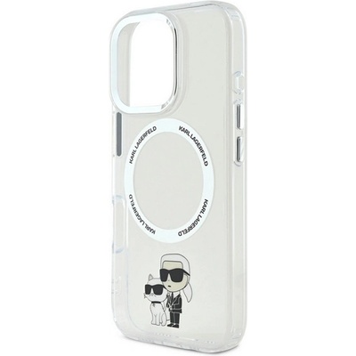 CG Mobile iPhone 16 Pro Max KARL LAGERFELD IML KARL AND CHOUPETTE MAGSAFE Силиконов удароустойчив протектор за телефон, MagSafe, TRANSFER KLHMP16XHNKCIT (KLHMP16XHNKCIT)